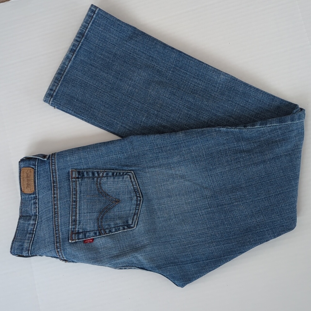 Levi's 515 Boot Cut Jeans 4M Blue Pockets